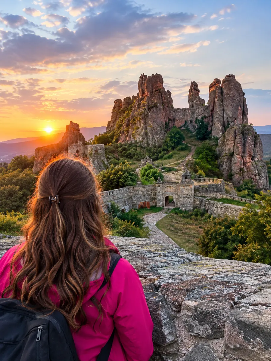 Aussicht auf die Festung Belogradtschik